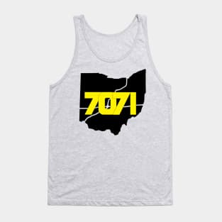 Black & Yellow 7071 Tank Top